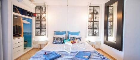 1 soverom, safe på rommet, strykejern/-brett og wi-fi