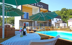 Outdoor pool - Destino Pension (Gyeongju)