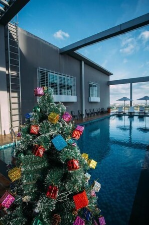 Pool - Ca&Sa Service Apartment (Phnom Penh)