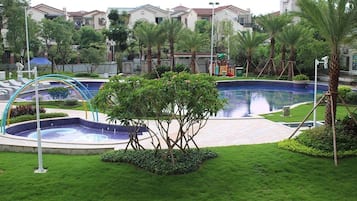 Seasonal outdoor pool