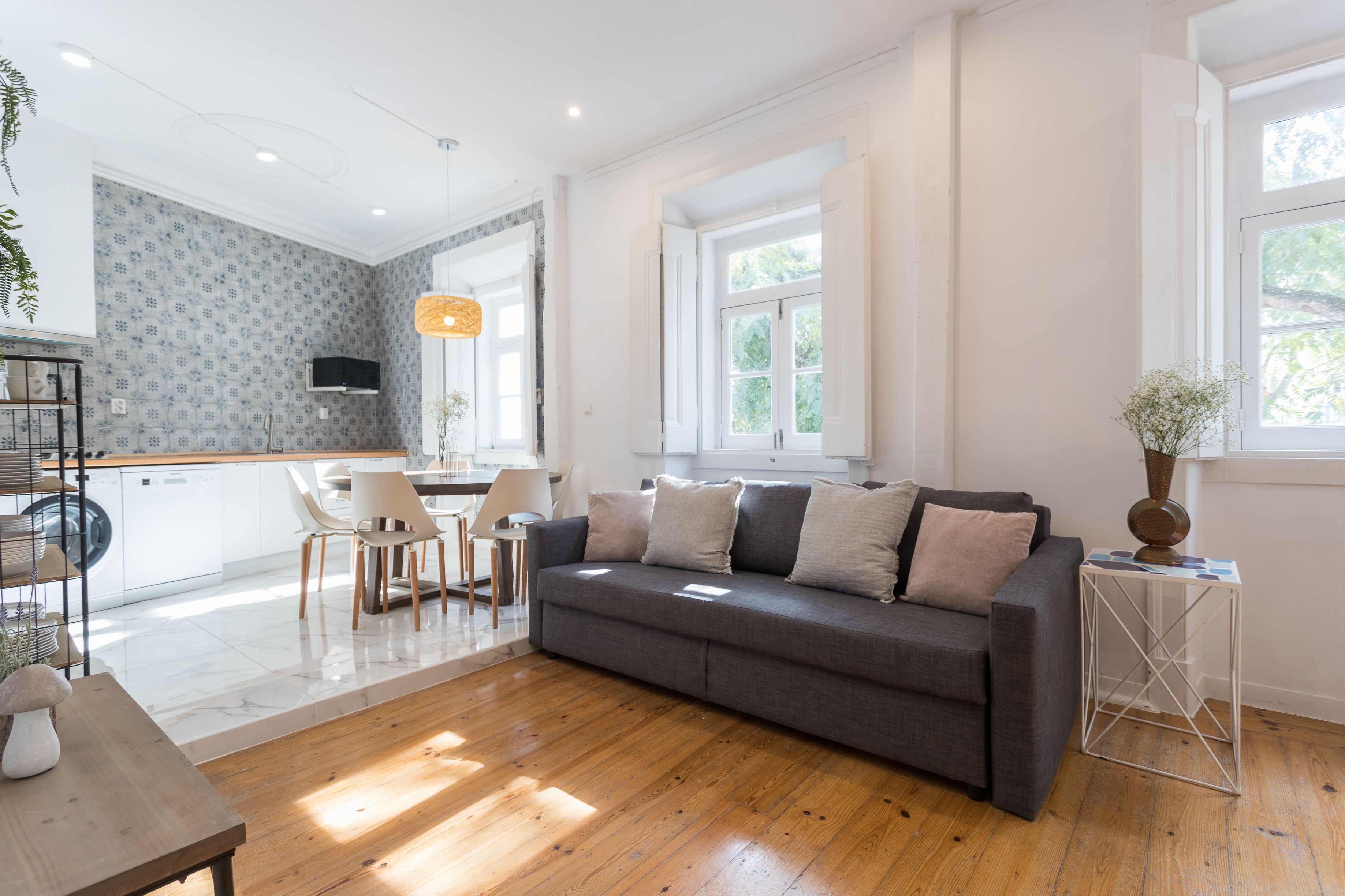 Appartement | Woonruimte | Een plasmatelevisie