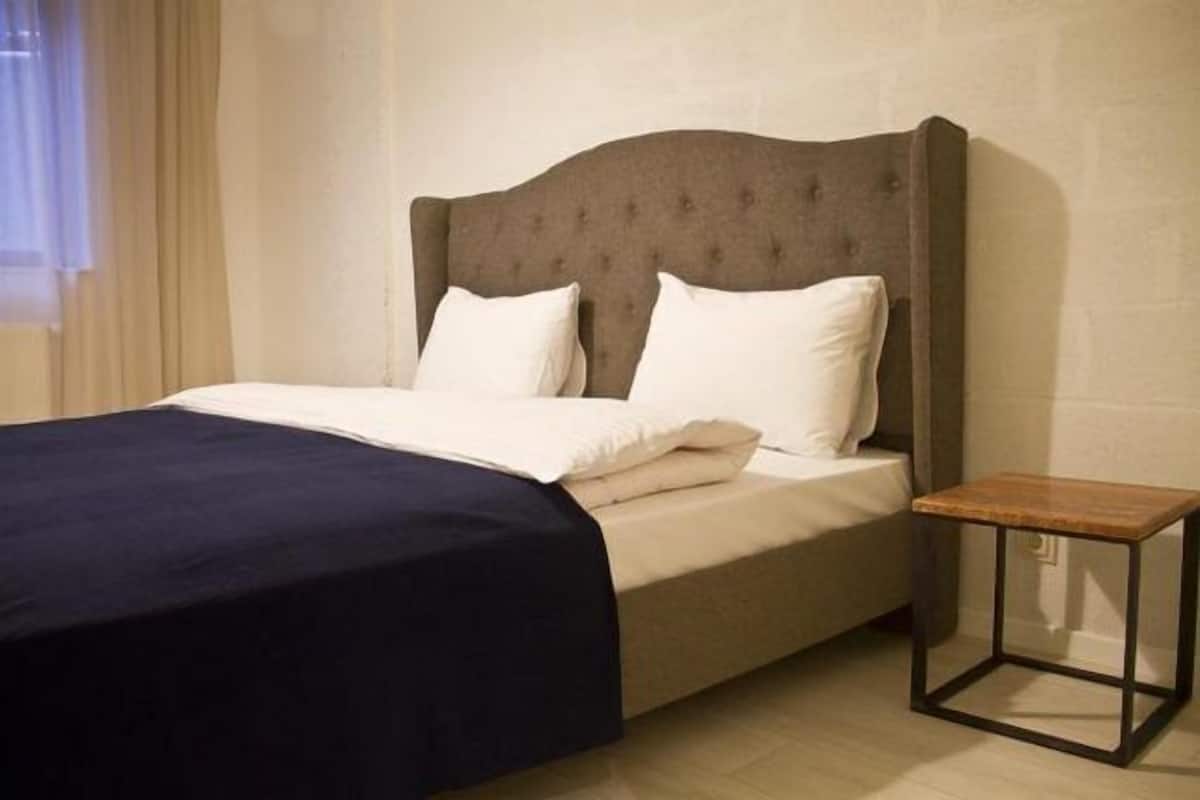Apartment, Patio (#203) | Egyptian cotton sheets, premium bedding, iron/ironing board