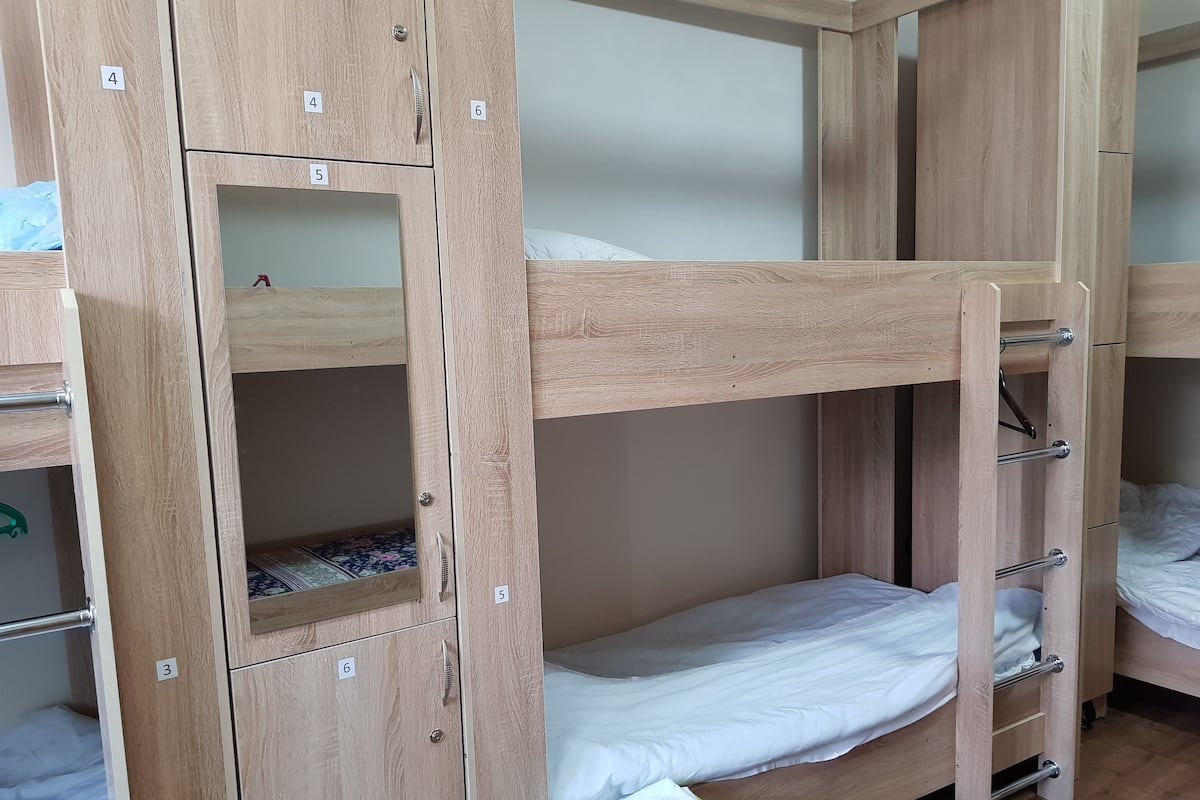 Desk, iron/ironing board (on request), WiFi (free), bed sheets