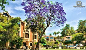 Façade de l’hébergement