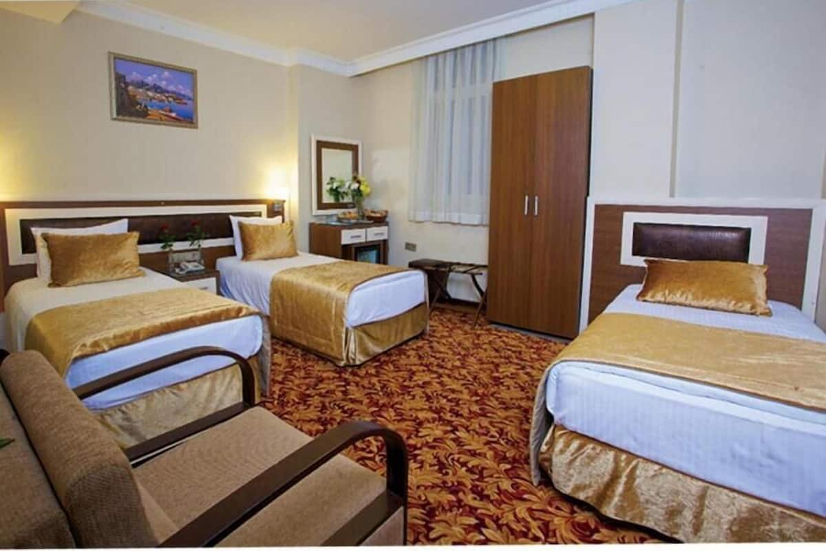 スタンダード トリプルルーム | 1 室のベッドルーム、ミニバー、セーフティボックス (室内)、デスク