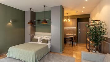 In-room safe, blackout drapes, soundproofing, cribs/infant beds