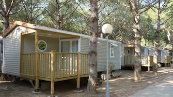 Casa móvil, 2 habitaciones, terraza (Ohara 4 pax) | Terraza o patio