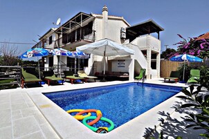 Villa, Private Pool | Living area | Flat-screen TV