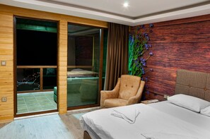Suite Business | Ropa de cama de alta calidad, escritorio, sistema de insonorización