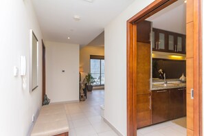 Apartment, 1 Bedroom, City View | Living area | Flat-screen TV - Bespoke Residences - South Ridge 1503 (Dubai)