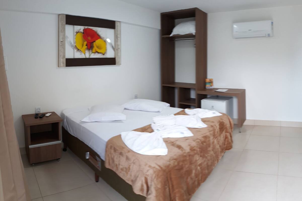 Standard Double Room, 1 Double Bed, Garden View | Hypo-allergenic bedding available, minibar, blackout drapes