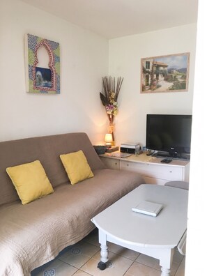 TV, DVD player - Homerez - Cozy apartment with pool in Agde (Agde)