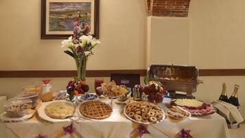 Tägliches inbegriffenes Frühstücksbuffet