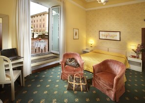 Premium bedding, minibar, in-room safe, desk - Grand Hotel Plaza e Locanda Maggiore (Montecatini Terme)