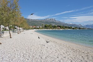 On the beach
