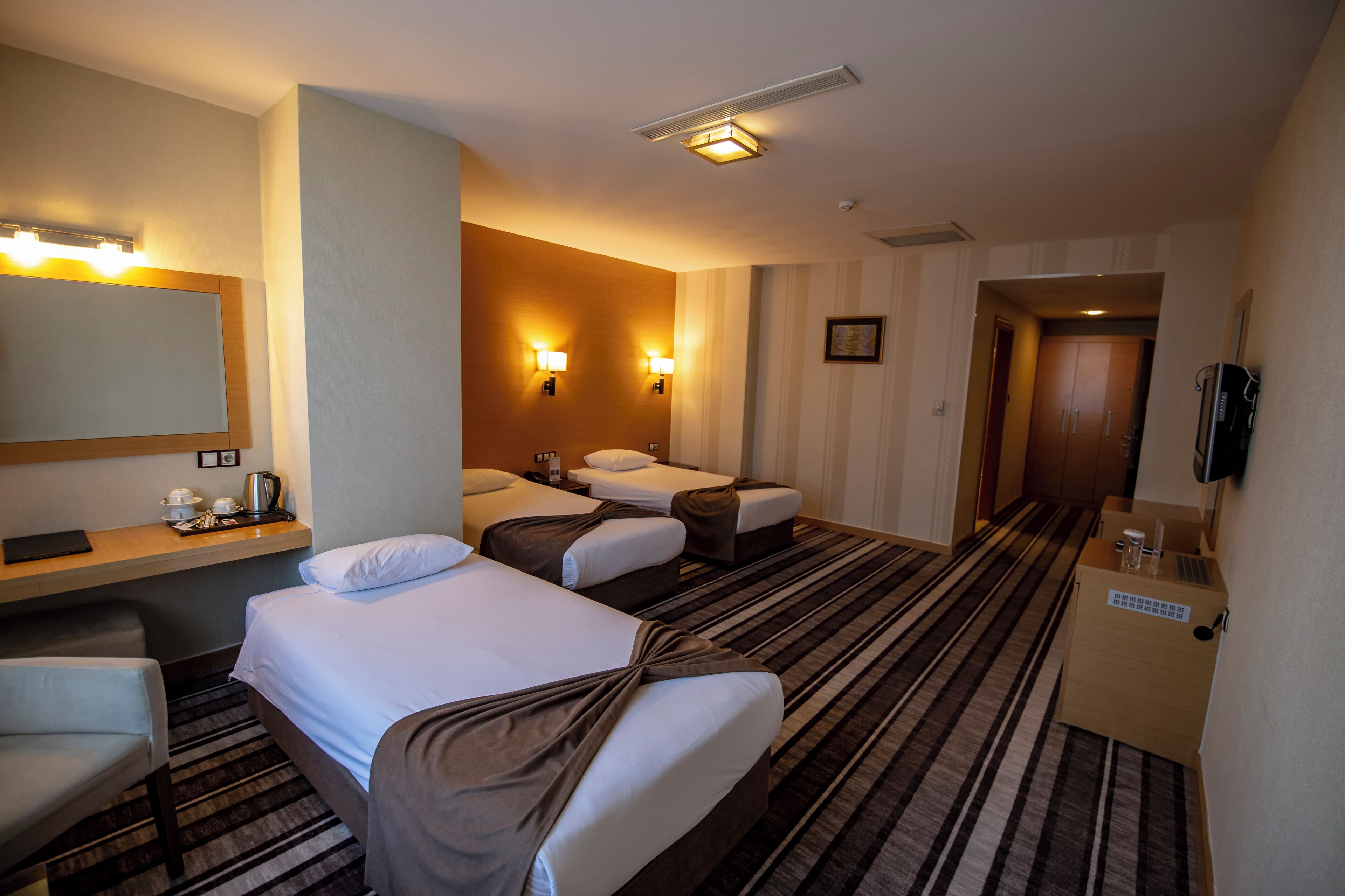 Tripla Standard, non fumatori | 1 camera, minibar, una cassaforte in camera, una scrivania