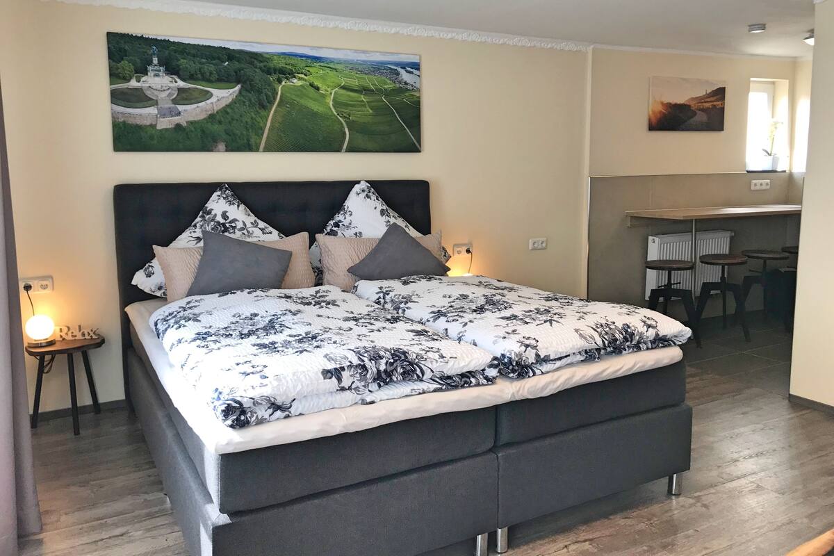 Apartment, 1 Bedroom (grün) | Cots/infant beds, free WiFi
