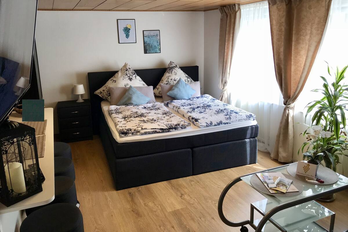 Apartment (blau) | Cots/infant beds, free WiFi