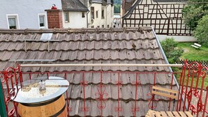 Terrace/patio - Ferienwohnung zum Malerwinkel (Ruedesheim am Rhein)