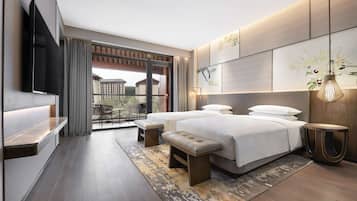 In-room safe, desk, blackout drapes, iron/ironing board