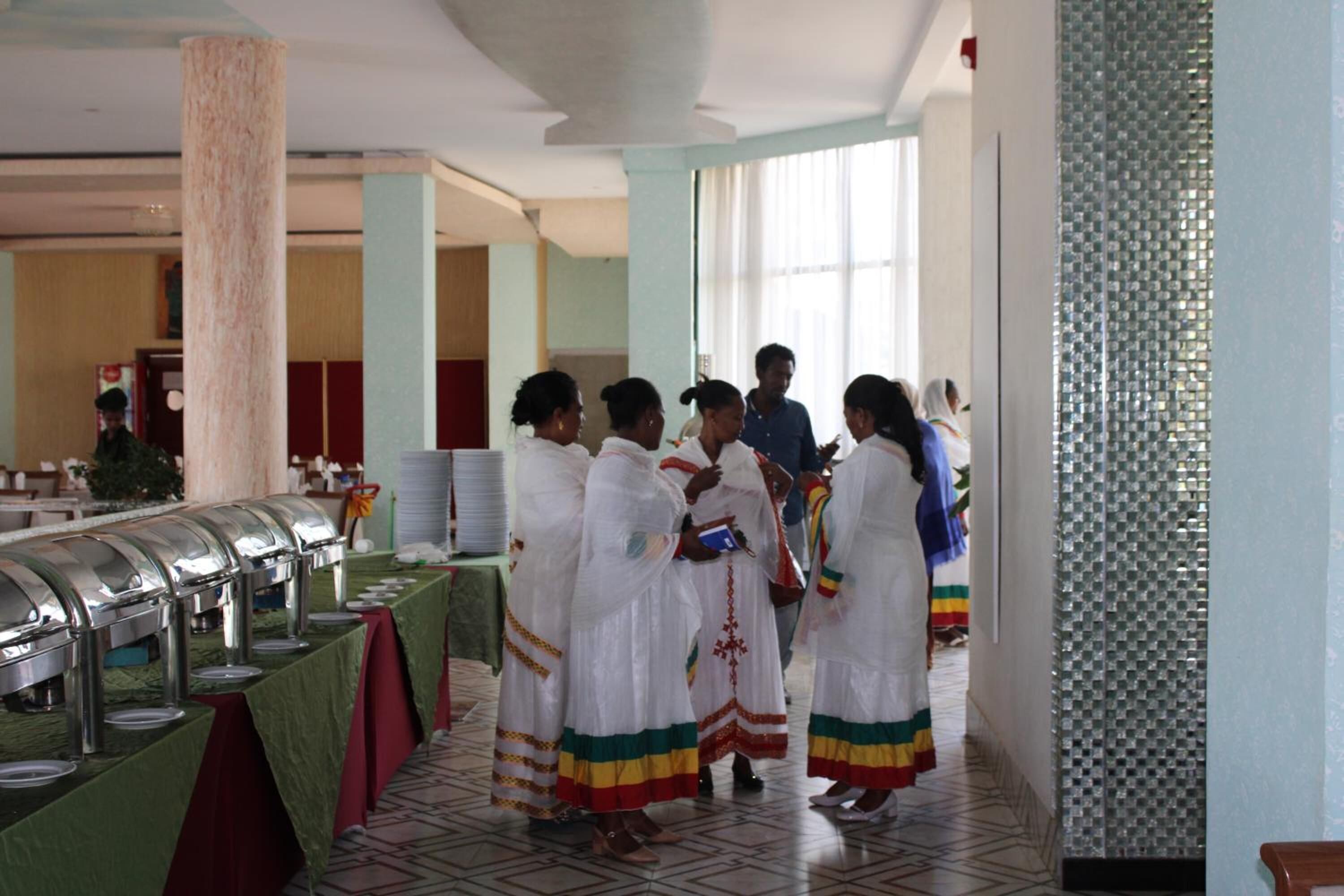 breakfast, lunch, dinner served; local and international cuisine