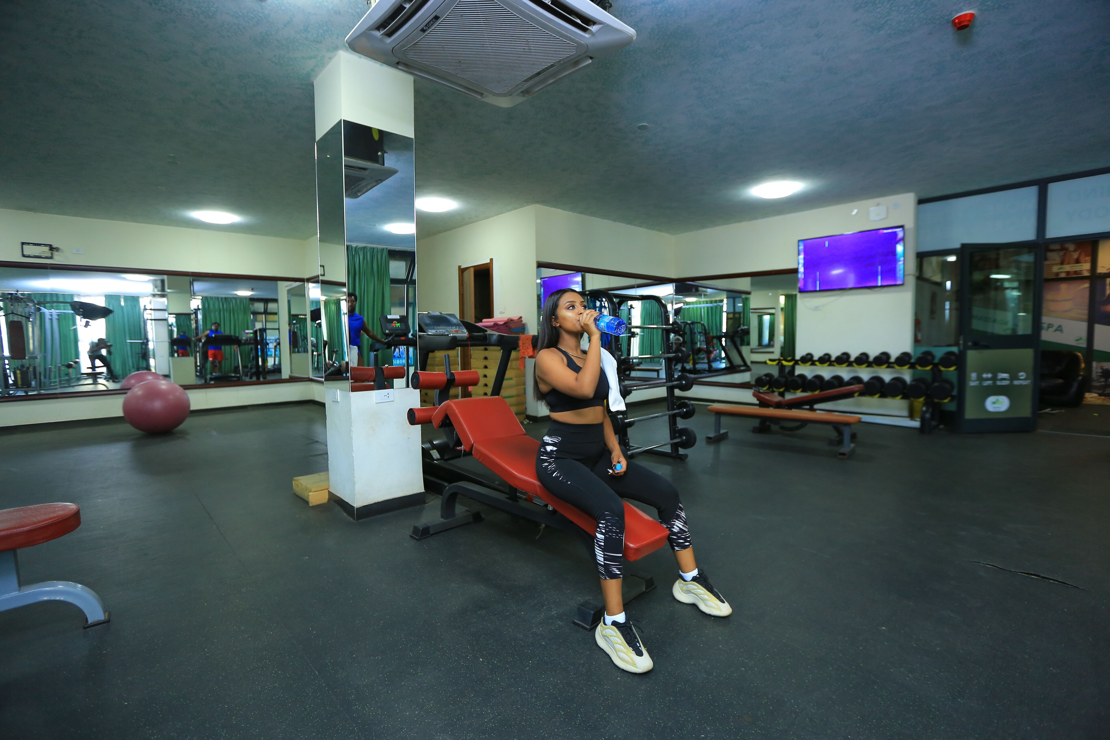 fitness studio