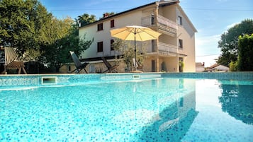 Seasonal outdoor pool