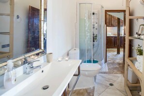 Villa, 3 Bedrooms, Private Pool, Pool View | Bathroom | Shower, towels - Villa Stella (Corfu)