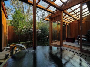 Terrace/patio - Ryokan Togattaonsen Bettei Yamabuki (Zao)