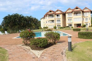 Ground Floor Wheelchair Accessible, Walkout to Pool and Garden | View from room
