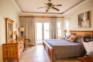 Ground Floor Wheelchair Accessible, Walkout to Pool and Garden | 2 bedrooms, pillowtop beds, individually decorated