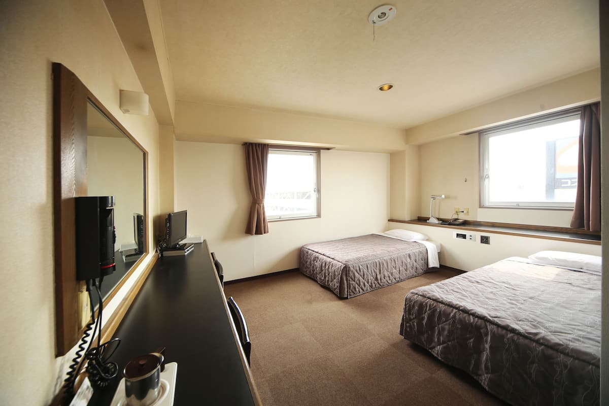 Desk, iron/ironing board, free WiFi, bed sheets