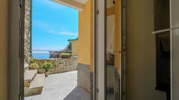 Blick von der Unterkunft