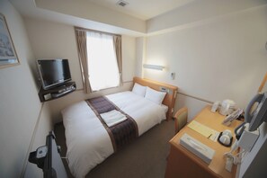 Desk, free WiFi, bed sheets - HOTEL CROWN HILLS TSUCHIURAEKIHIGASHI (Tsuchiura)