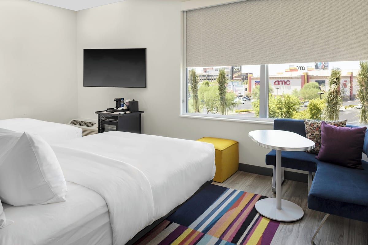 aloft, Room, 2 Queen Beds, Non Smoking | In-room safe, desk, blackout drapes, iron/ironing board
