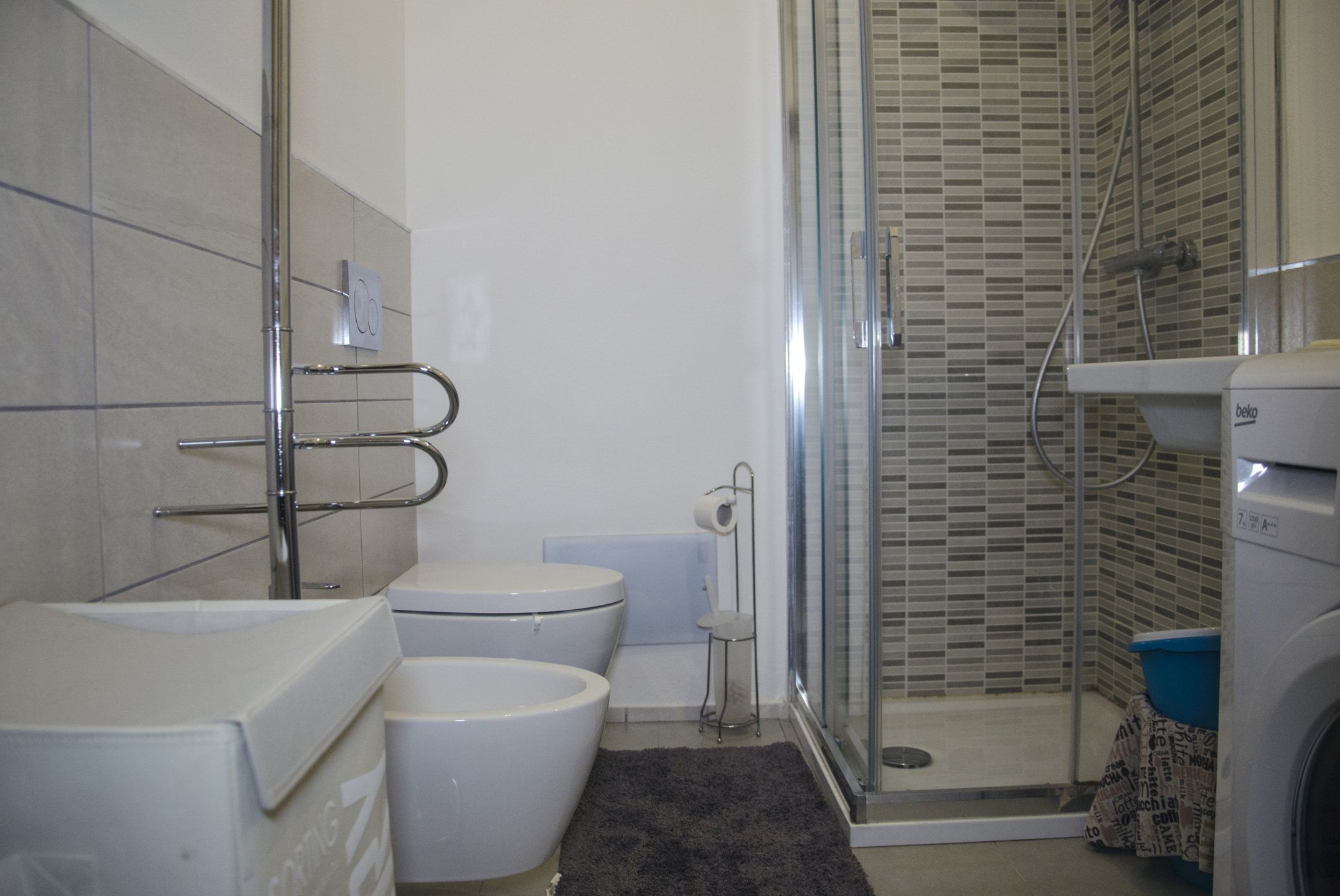 Apartamento, 1 quarto | Banheiro | Chuveiro, secador de cabelo