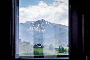 Vista a la montaña