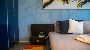 Apartment, 1 Bedroom, Lake View | Iron/ironing board, free WiFi, individually decorated
