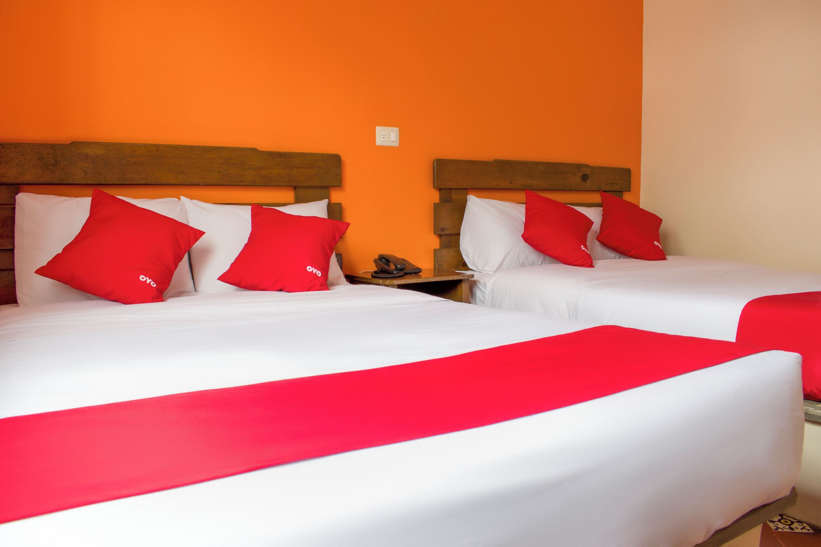 standard room, 2 double beds | 1 bedroom, desk, soundproofing, iron/ironing board