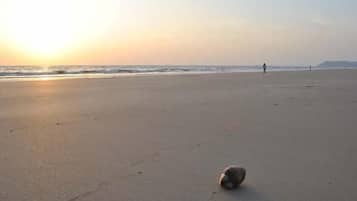 Beach nearby, white sand