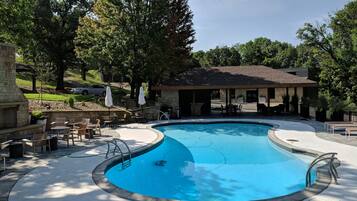 Seasonal outdoor pool