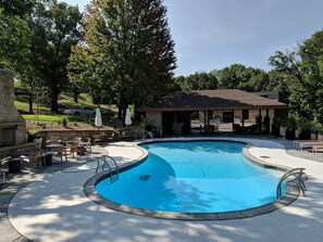 Seasonal outdoor pool