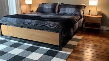 1 bedroom, Select Comfort beds, free WiFi, bed sheets