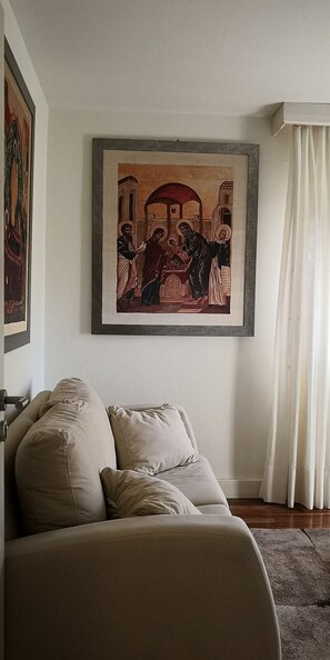 Sala de estar en el lobby
