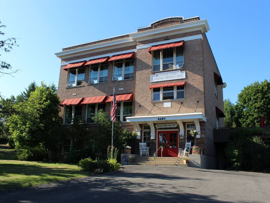 Fassade der Unterkunft