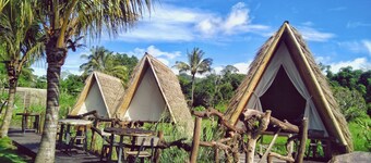 Rustic Glamping at Njung Bali Camp