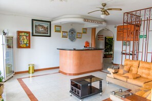 Zona de estar del vestíbulo