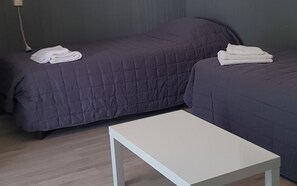 1 slaapkamer, beddengoed