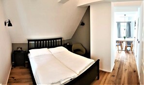 1 bedroom, WiFi, bed sheets