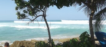 STAY LOVE PLAY at Fusion Beach Villas GARDEN studio, 1/2 mi west of Jobos Beach